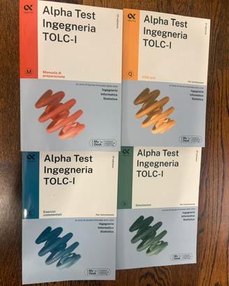Alpha Test Ingegneria TOLC-I. Kit di preparazione