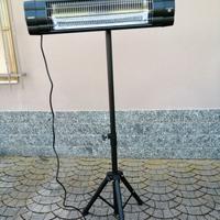 Stufa radiante a infrarossi