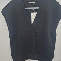 felpa gilet zara