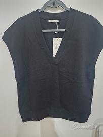 felpa gilet zara