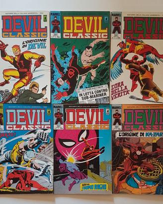 Devil Classic Marvel Numeri 1-6 1993