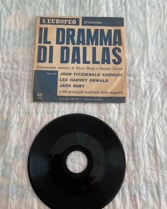 Il dramma di Dallas, disco vinile 45