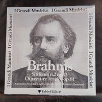 I Grandi Musicisti "Brahms" 2 LP 33 giri nuovo