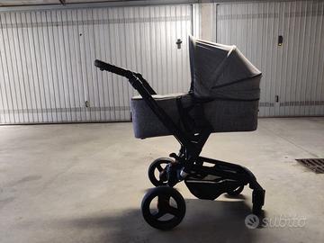 Passeggino Trio Janè Rider grigio