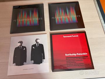 Lotto n. 4 Vinili Pet Shop Boys Sigillati