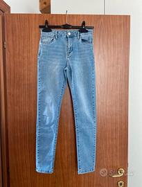 Jeans skinny elasticizzati donna taglia S