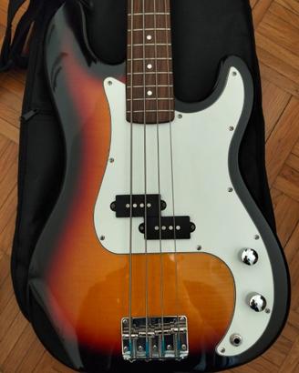 Basso elettrico stile Precision Bass
