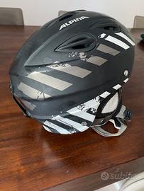 Casco sci Alpina taglia 54-57