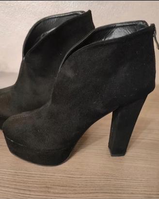 scarpe tronchetto con scollo