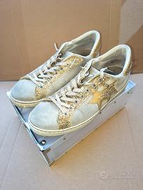 Sneakers 2 Star Low  canvas glitter