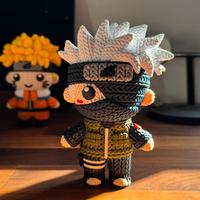 Kakashi Hatake da Naruto – Figure stile crochet