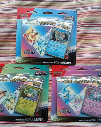 evoluzioni prismatiche trio sticker  -Non spedisco