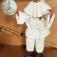 Pulcinella con tamburello Ferrigno