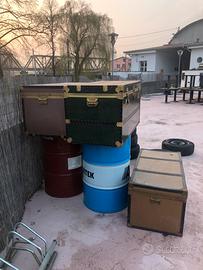 Tre bauli vintage da resturare