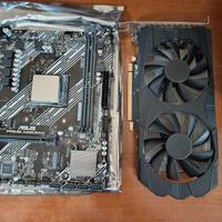 Bundle Scheda madre+Processore+Gpu+Dissipatore