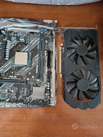 Bundle Scheda madre+Processore+Gpu+Dissipatore