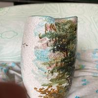 Vaso ceramica G.Barile albisola anni 50