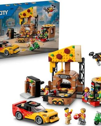 LEGO City Centro di Consegna Pizze con Veicoli - I
