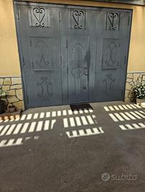 Portone in ferro garage