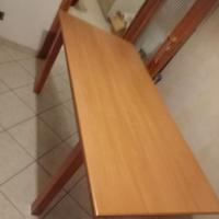 Tavolo cucina estensibile con mini freezer