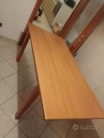 Tavolo cucina estensibile con mini freezer