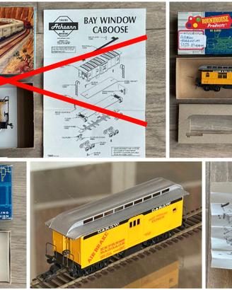 Lotto 4 treni carri merci Athearn – Scala H0