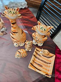 set da cucina vintage gatto