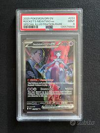 Mewtwo Ex Team Rocket - PSA 9 - Eng