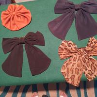 fiocchi capelli con fermaglio per donne non bambin