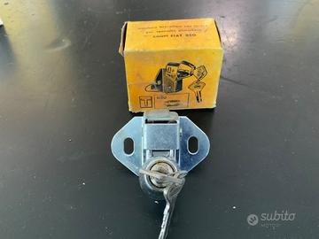 Chiusura cofano posteriore Fiat 850 Coupè
