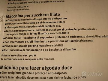 macchina per zucchero filato, 