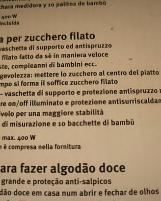 macchina per zucchero filato, 