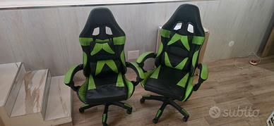 Poltrone gaming, studio, sedia computer 