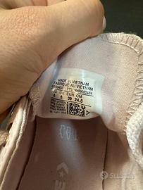 Scarpe Converse All Stars in pelle Rosa