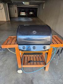 barbecue a gas