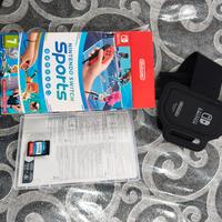 Nintendo switch sports + fascia gamba