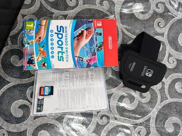 Nintendo switch sports + fascia gamba