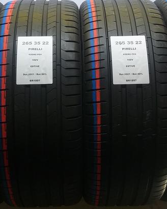 4 GOMME 265 35 22 PIRELLI BR1897