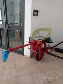 Carrello per motocoltivatore 