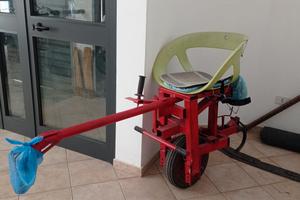 Carrello per motocoltivatore 