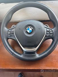 VOLANTE  IN PELLE  BMW  DAL 2018   CON PALETTE