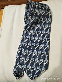 EGON VON FURSTEMBERG Cravatta pura seta