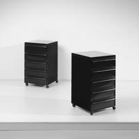 coppia di cassettiere Kartell anni 70