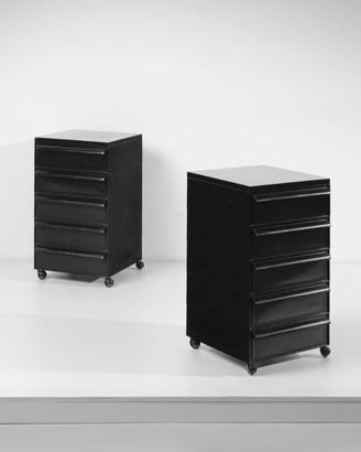 coppia di cassettiere Kartell anni 70