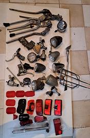 Vecchi accessori ricambi bici
