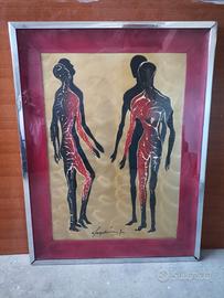 quadro autentico con firma garanzia Sage Vernis 