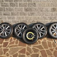 Cerchi R17 Audi A3 + ruotino di emergenza 