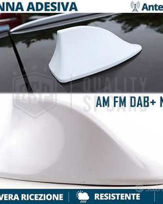 Antenna PINNA SQUALO BIANCA per OPEL VERO SEGNALE