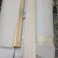 battiscopa legno rovere bianco spazzolato