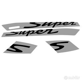 Adesivi GRIGIO Stickers Vespa GTS 125 300 250 AUFK